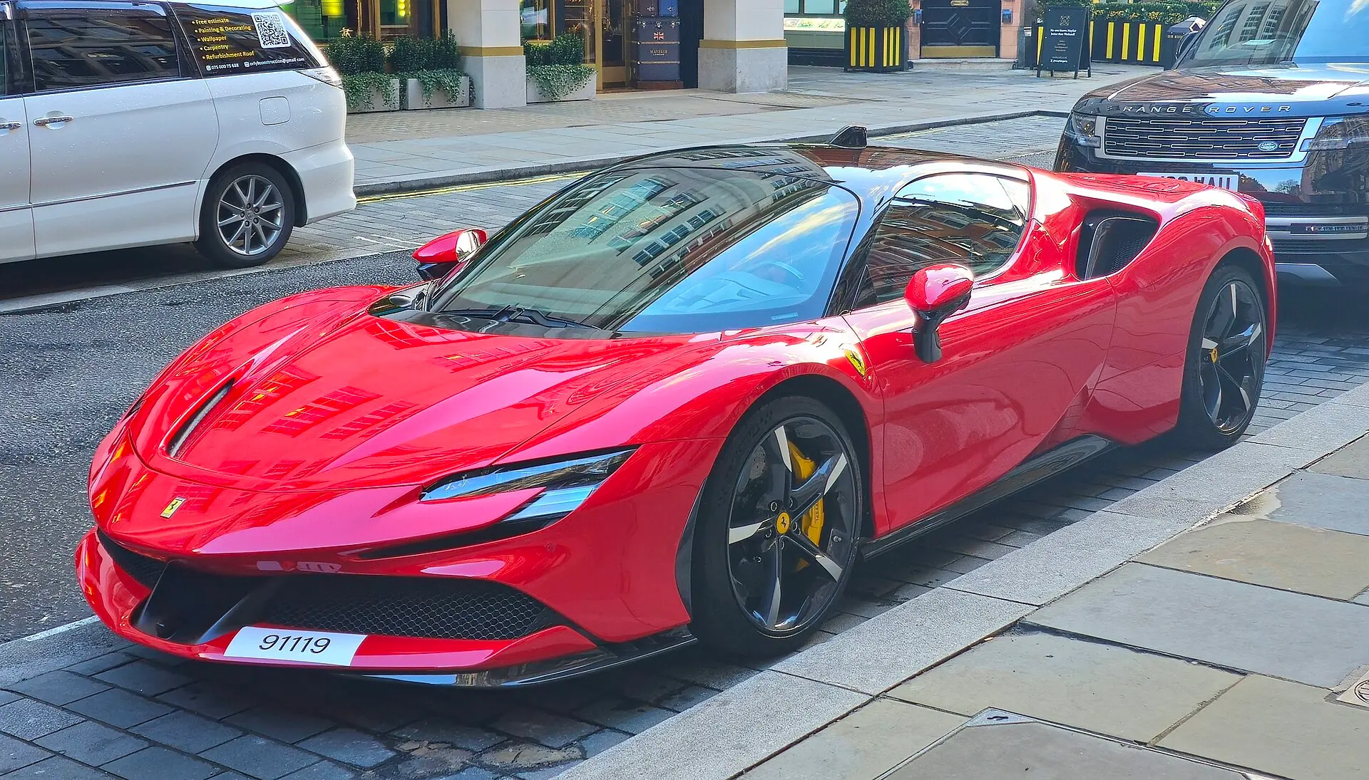 Ferrari SF90 Stradale rojo